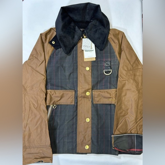NWT Barbour Premium Cotton Waxed Jacket - Picture 5 of 8